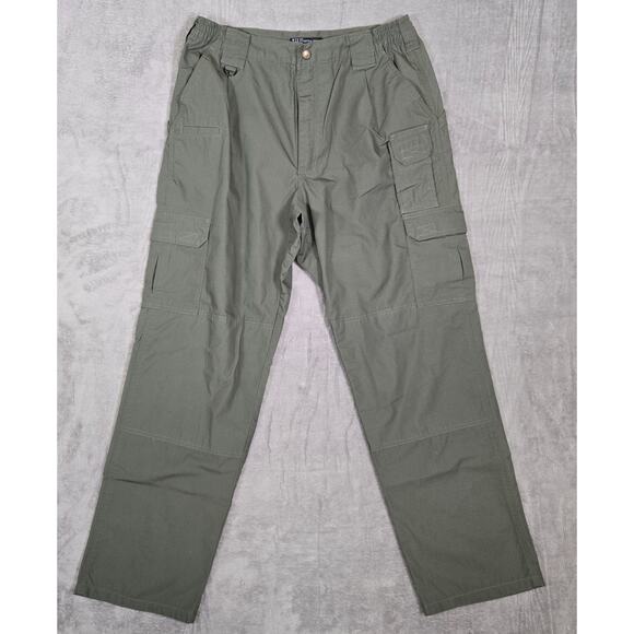 5.11 Tactical Other - 5.11 Tactical Pants Style 74273 Mens 36x32 Green Cargo Utility Ripstop